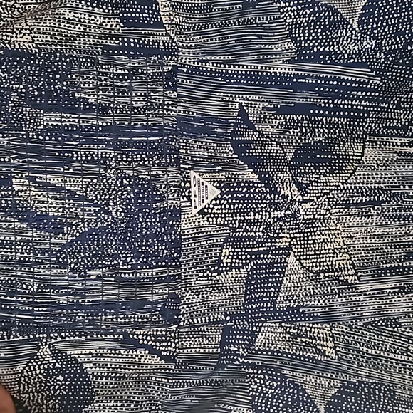 Columbia PFG Angler Dress Halter Smocked Blue & Yellow Floral, Medium EUC - Picture 7 of 14